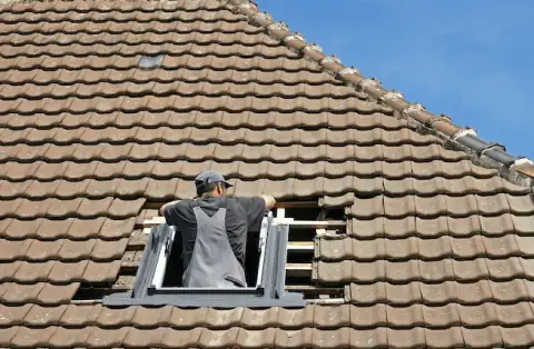 Pose de velux - Salsigne
